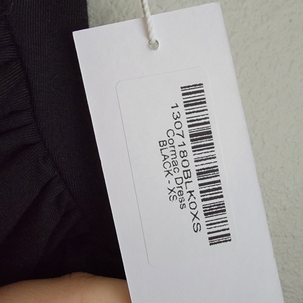 Reformation Cormac Dress in Black size XS NWT - Picture 10 of 10